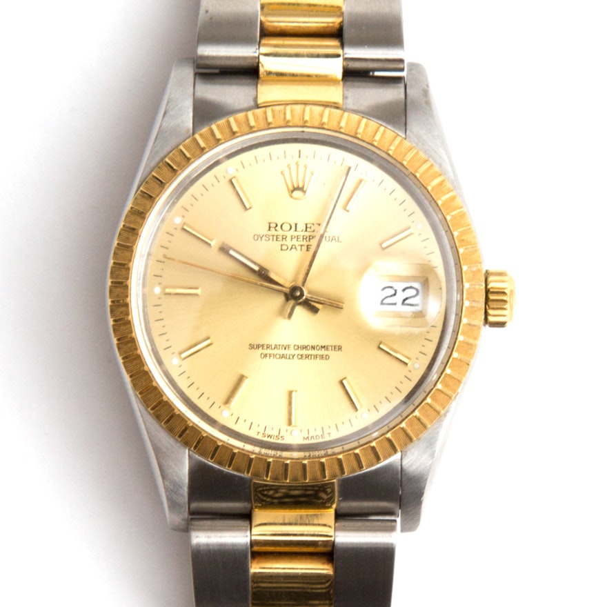 Rolex Oyster Perpetual Relojes Datejust 18k Reloj De Oro