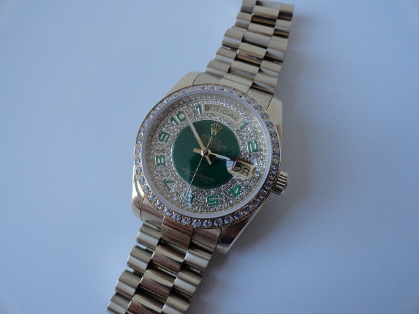 Rolex Day Date Diamantes Replica