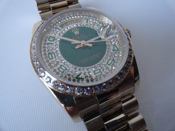 Rolex Day Date Diamantes Replica